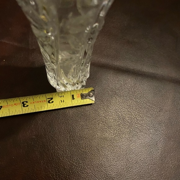 Crystal bud vase - Picture 8 of 9